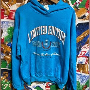 NWT Vintage 80's I.O.U. Limited Edition Pullover Hoodie